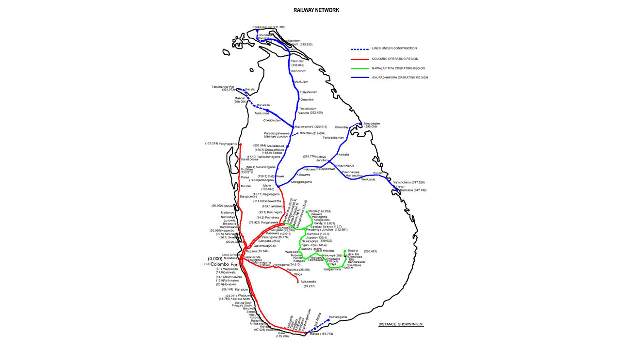 Colombo"dan Ella"ya tren yolculuğu (Tren No: 1001 “Denuwara Menike”)