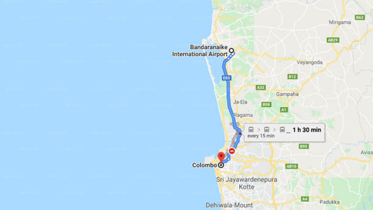 Colombo Havalimanı (CMB) - Colombo City Özel Transfer