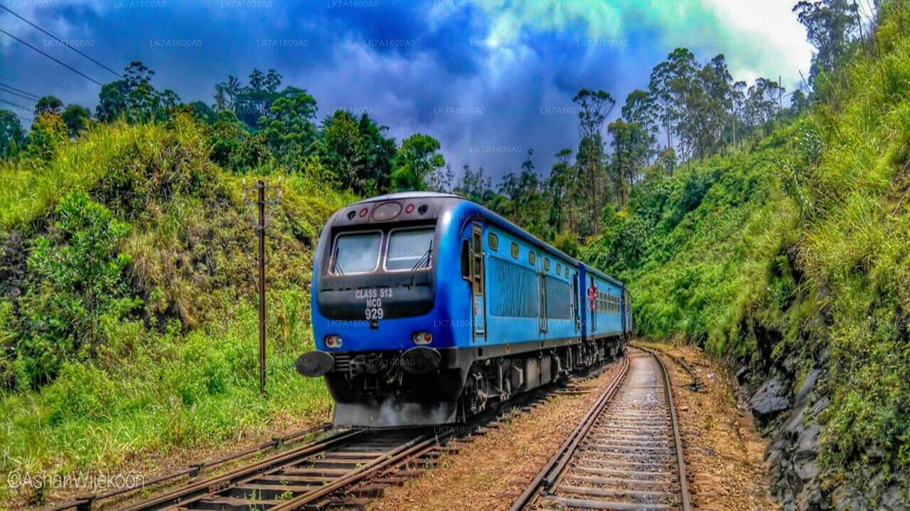Colombo"dan Badulla"ya tren yolculuğu (Tren No: 1005 “Podi Menike”)