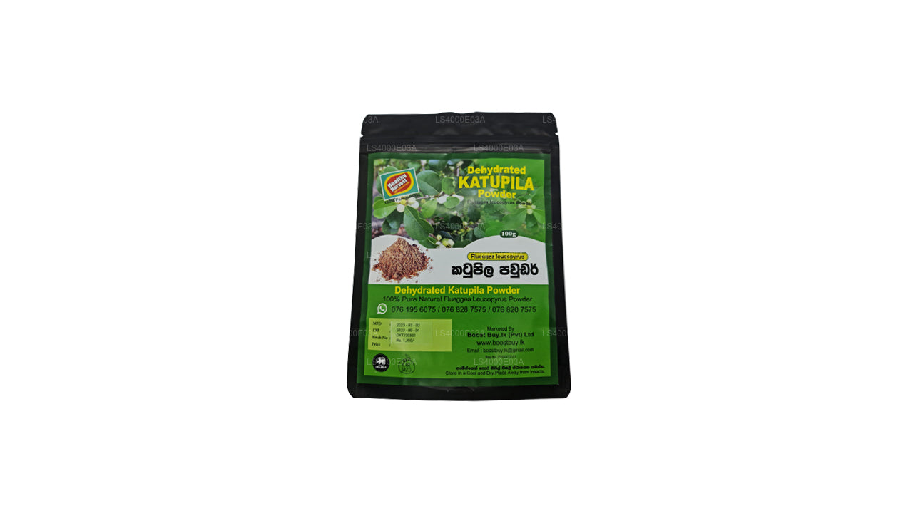 Sağlıklı Hasat Kurutulmuş Katupila Tozu (100g)