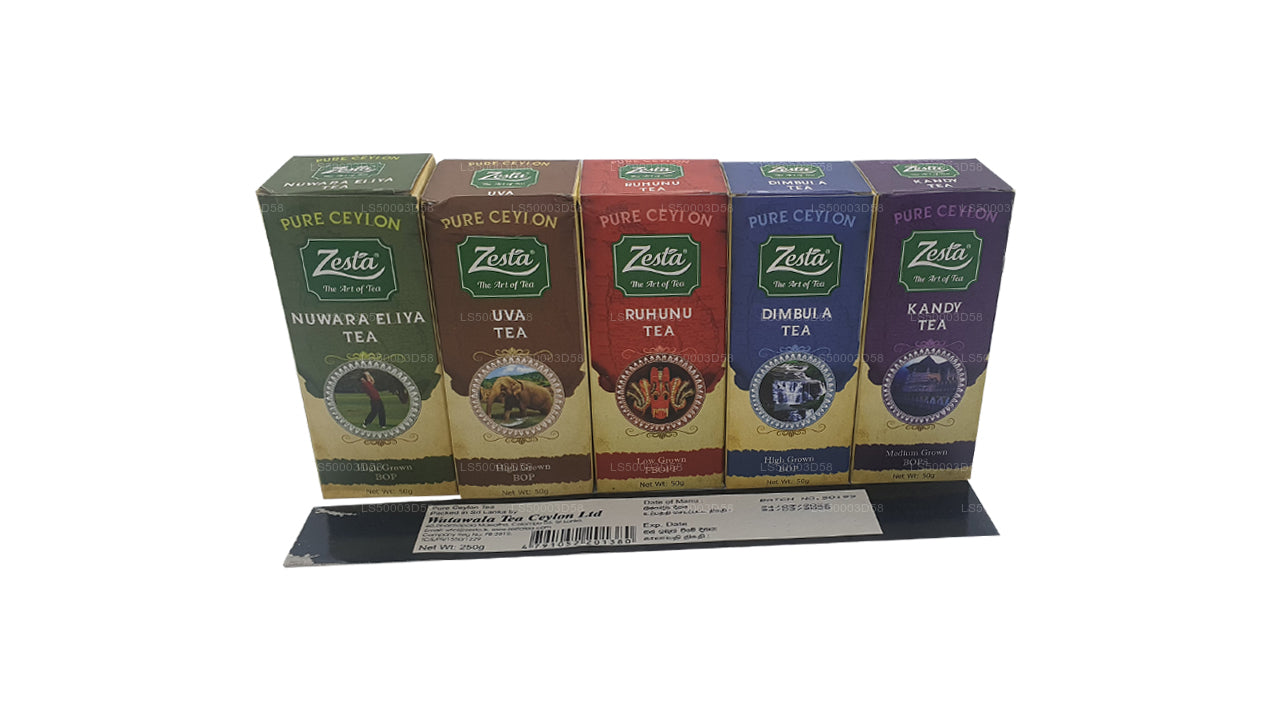 Zesta Seylan Bölgesel Çay Koleksiyonu (250g)