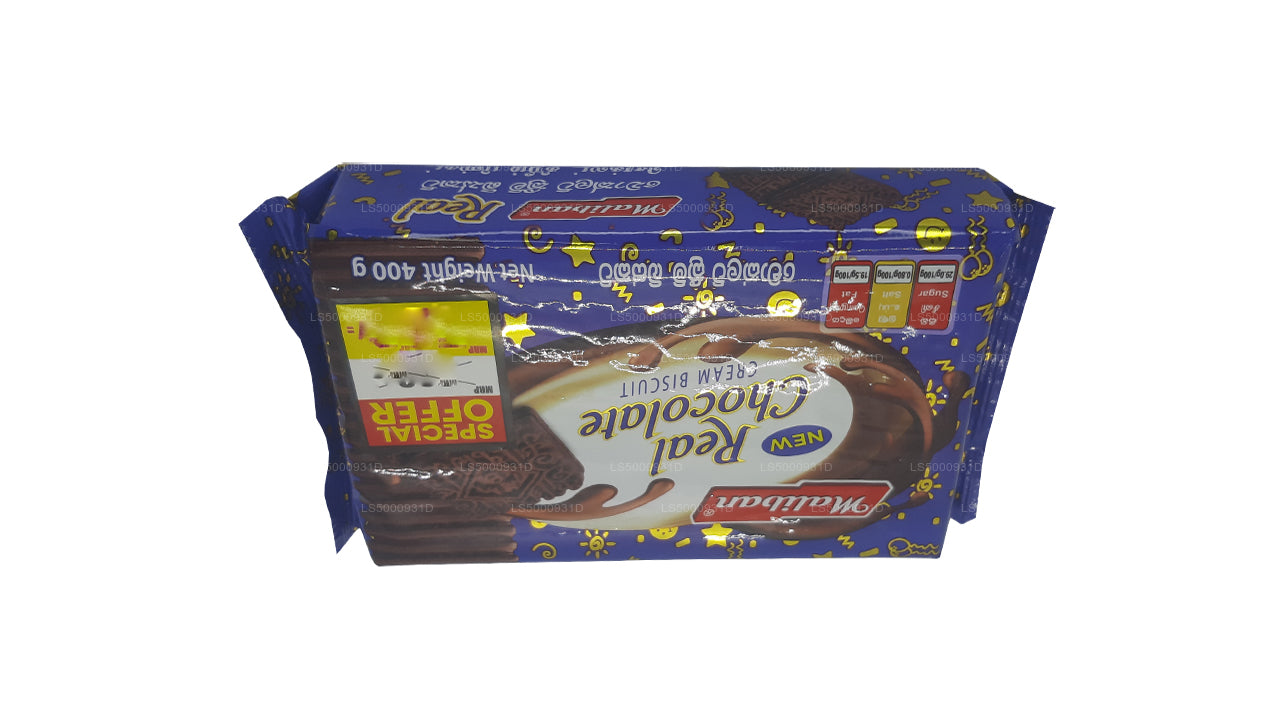 Maliban Gerçek Çikolatalı Kremalı Bisküvi (400g)