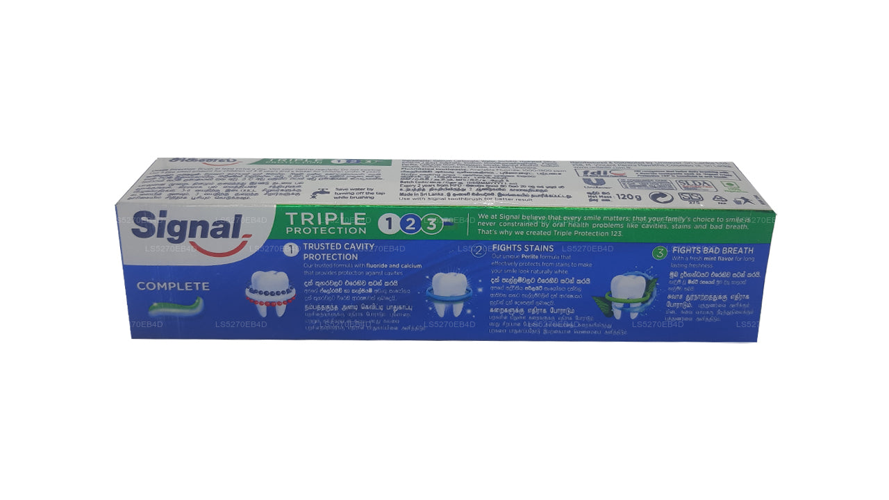 Sinyal Üçlü Koruma Diş Macunu (120g)