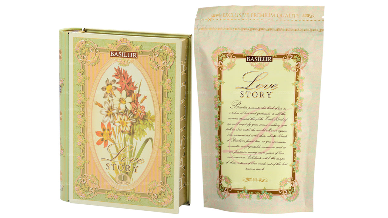 Basilur Çay Kitabı “Aşk Hikayesi - Cilt I” (100g) Caddy
