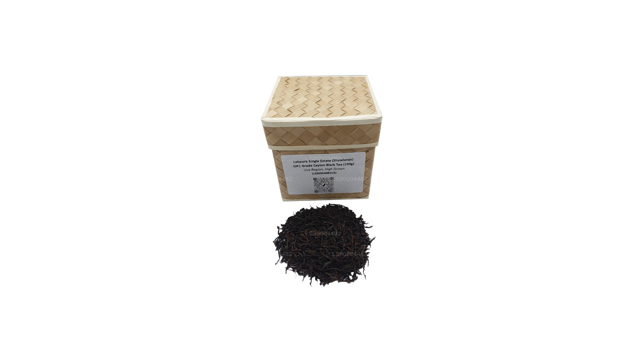 Lakpura Tek Emlak (Shawlands) OP1 Sınıfı Seylan Siyah Çay (100g)