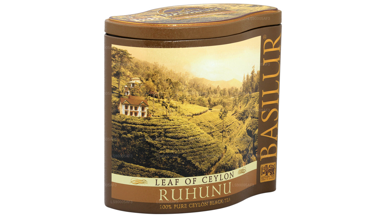 Seylan “Ruhunu” Of Basilur Yaprağı (100g) Caddy