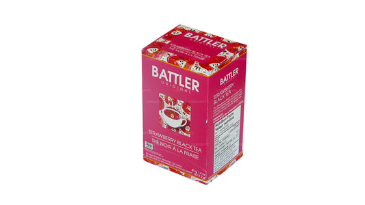 Battler Orijinal Çilek Siyah Çay (40g) 20 Poşet Çay