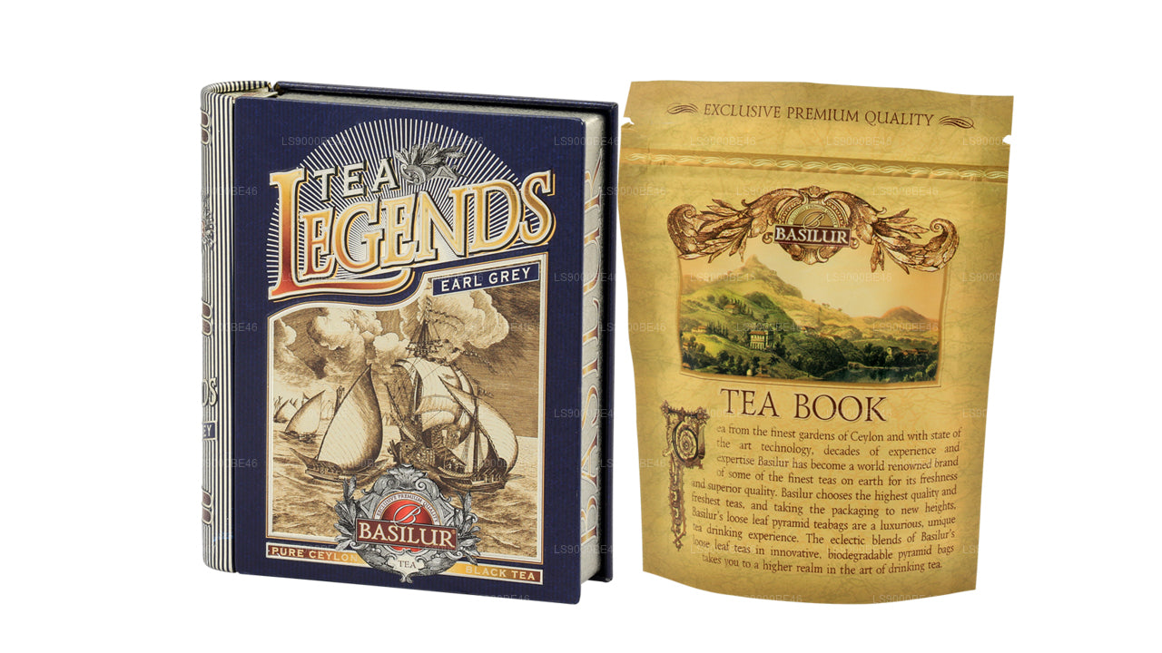 Basilur “Minyatür Çay Kitabı Çay Efsaneleri - Earl Grey” (10g) Caddy