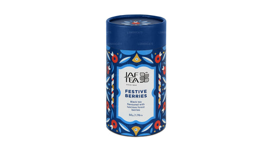Jaf Tea Festival Berries - Tatlı Orman Meyveleri ile Aromalı Siyah Çay Caddy (50g)