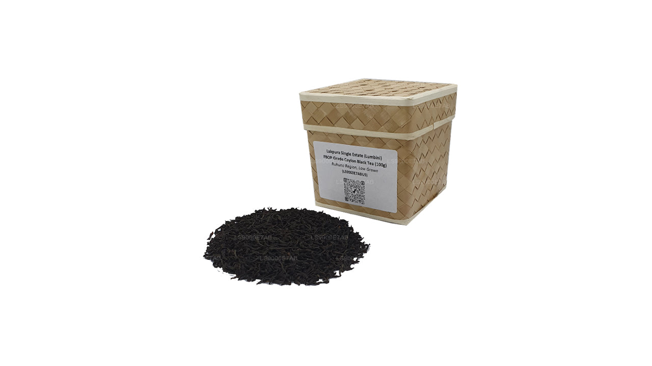 Lakpura Tek Emlak (Lumbini) FBOP Sınıfı Seylan Siyah Çay (100g)