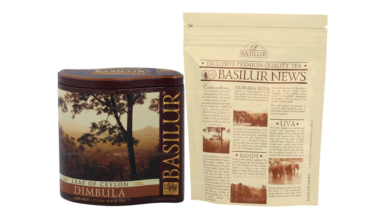 Seylan Basilur Yaprağı “Dimbula” (100g) Caddy