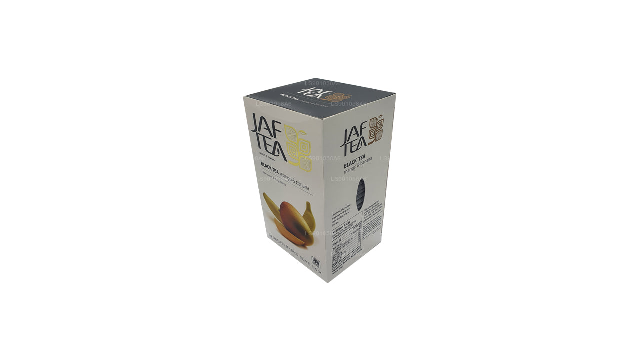 Jaf Çay Saf Meyveler Koleksiyonu Siyah Çay Mango Muz (30g) 20 Çay Poşeti