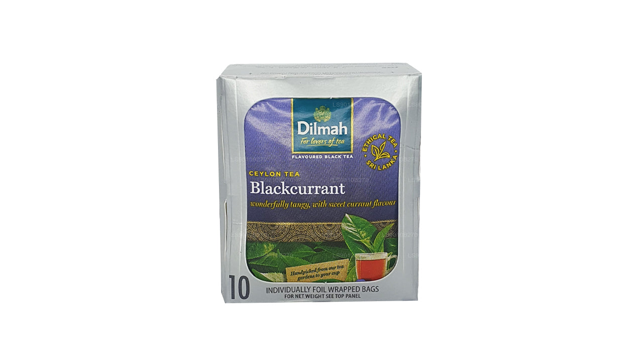 Dilmah Blackcurrent Çay (20g) 10 Bireysel Folyo Sarılı Çay Poşetleri