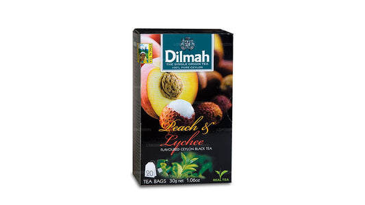 Dilmah Şeftali ve Lychee Aromalı Çay (30g) 20 Çay Poşeti