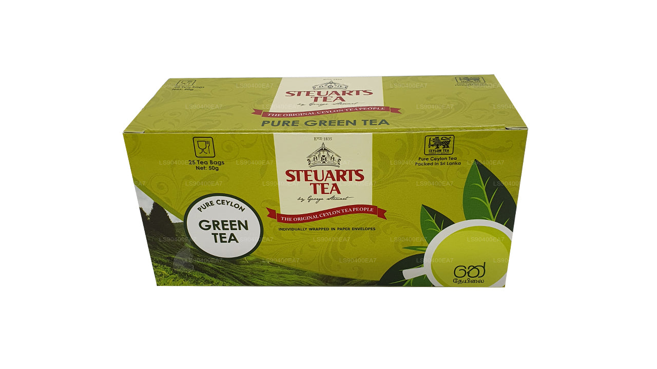George Steuart Saf Yeşil Çay (50g) 25 Çay Poşeti