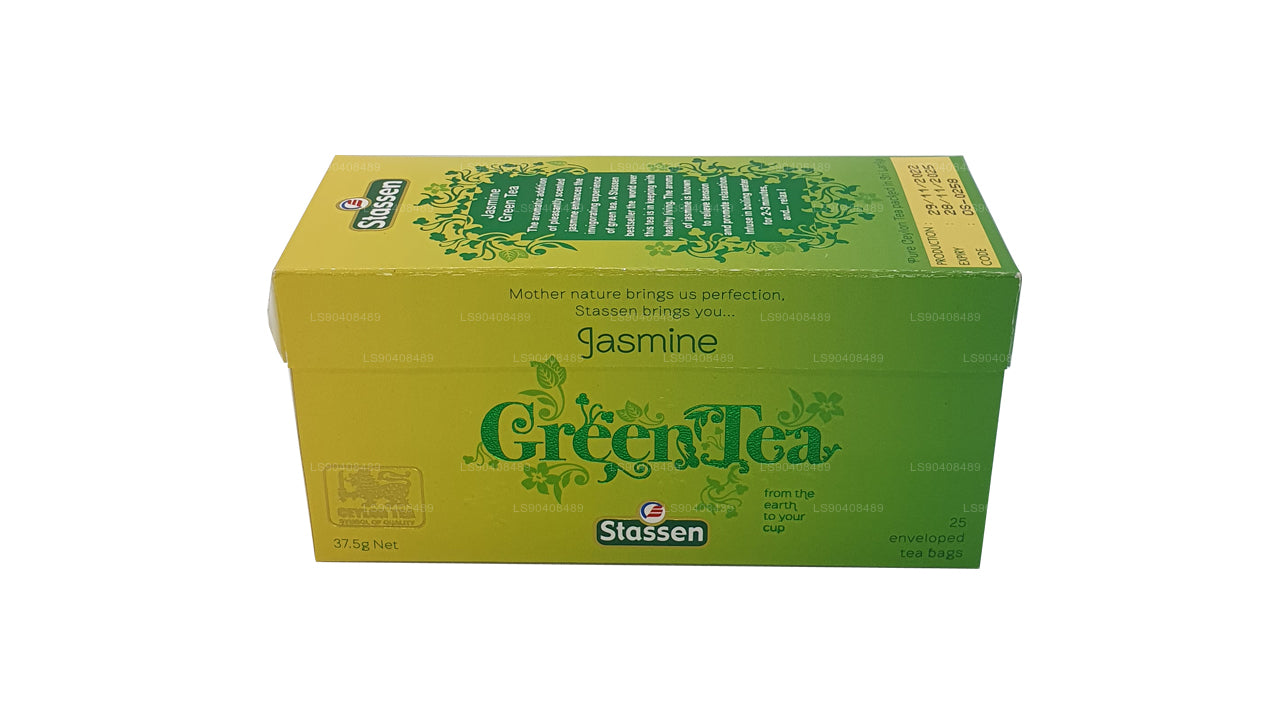 Stassen Yasemin Yeşil Çay (37.5g) 25 Çay Poşetleri