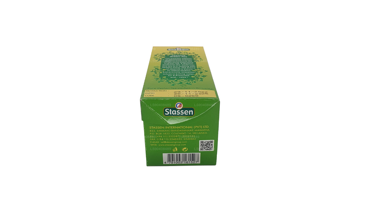 Stassen Yasemin Yeşil Çay (37.5g) 25 Çay Poşetleri